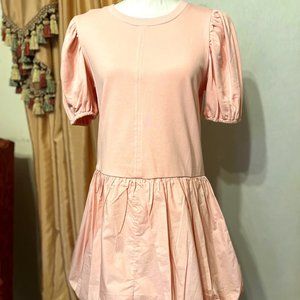 English Factory Balloon Hem Mini Dress